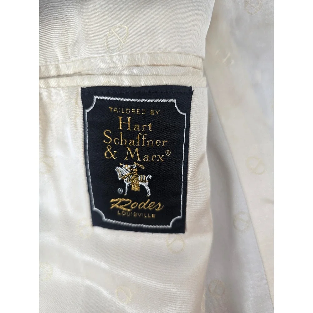 Christian Dior Sport Coat Mens 39R Hart Schaffner & Marx Blue Patch Pocket *